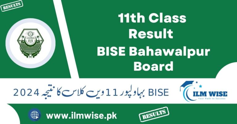 BISE Bahawalpur 11th Class Result 2024