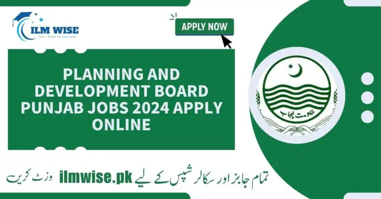 Planning and development board Punjab jobs 2024 apply online