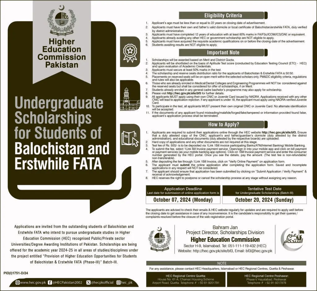 HEC Scholarships 2024 Apply Now 1 hec-balochistan-fata-scholarship-2024 ads
